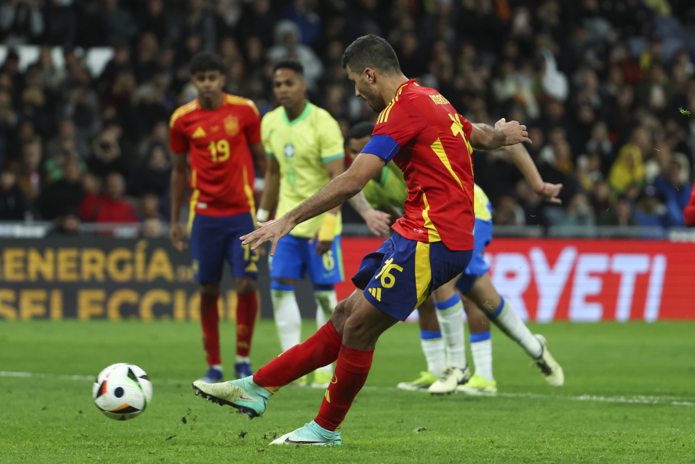 西班牙足球赛场上的精彩瞬间