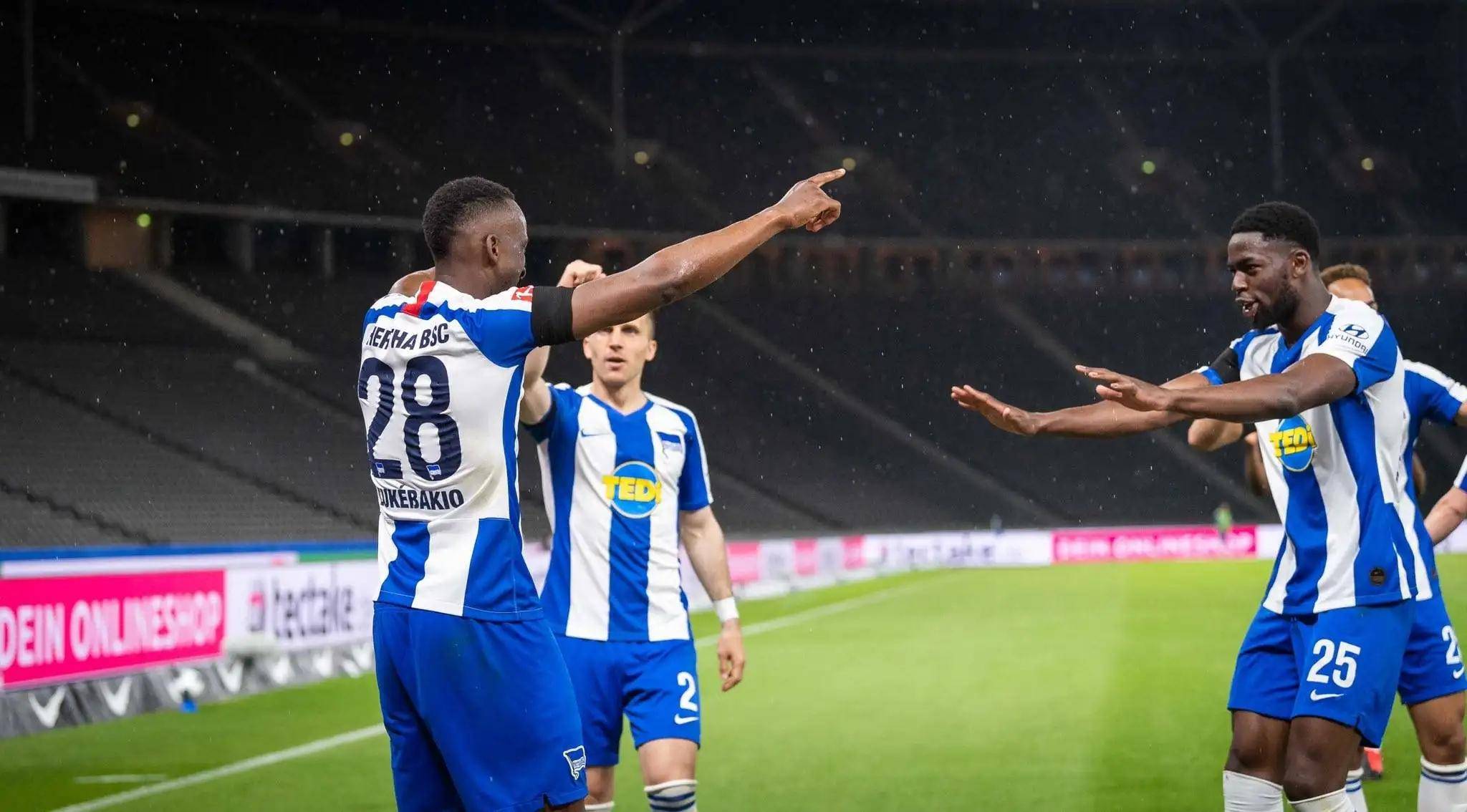 关于柏林赫塔与勒沃库森将在星期天对阵的信息