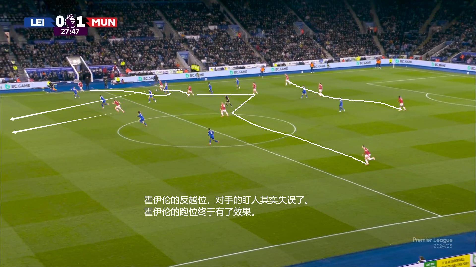 莱斯特城险胜对手，势如破竹连胜